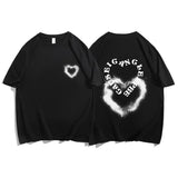 American Smoke  Love Letter Loose  T-Shirt (Black)